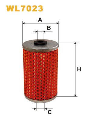 WIX FILTERS alyvos filtras WL7023